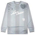 Logo Sports Jersey Top Grey