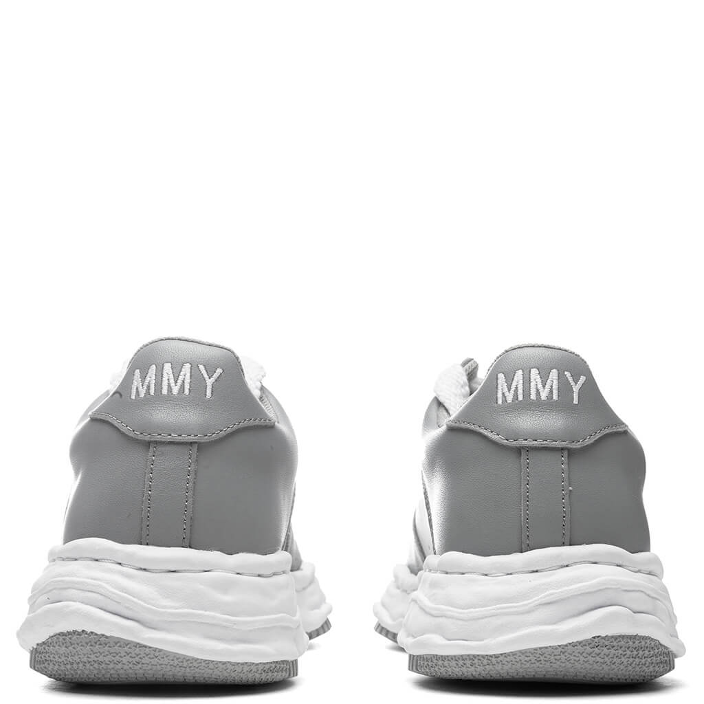 Wayne Low OG Sole Leather Sneaker Grey White