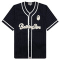 A Bathing Ape Baseball Shirt Navy