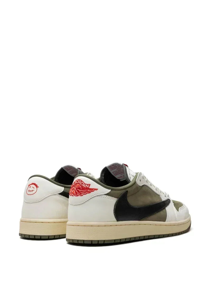 Nike Air Jordan 1 x Travis Scott Olive Sneakers
