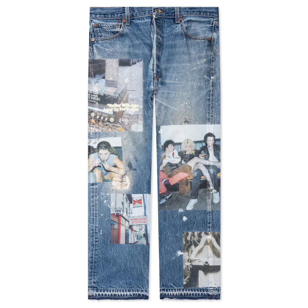 Tabloid Denim Blue