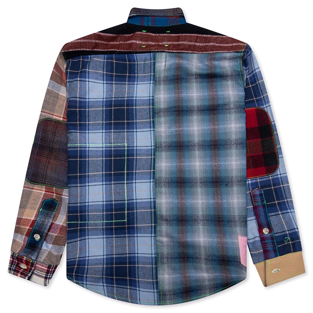Better with Age x Pendleton Whitney Reversible Flannel Overshirt Multi