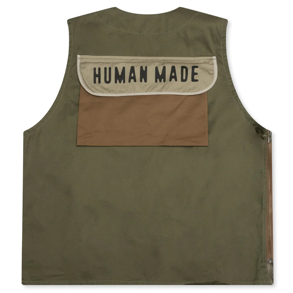 Fishing Vest Olive Drab
