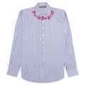 Neck Logo Neon Classic Shirt Blue Fuchsia