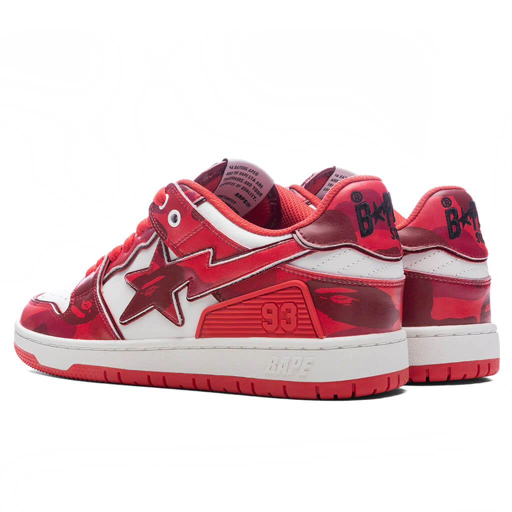 Bape SK8 STA 1 M2 Red