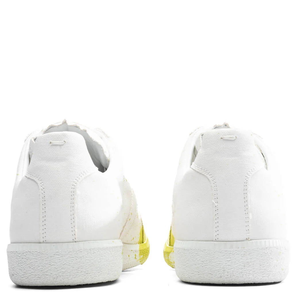 Paint Splatter Sneakers White Cedro