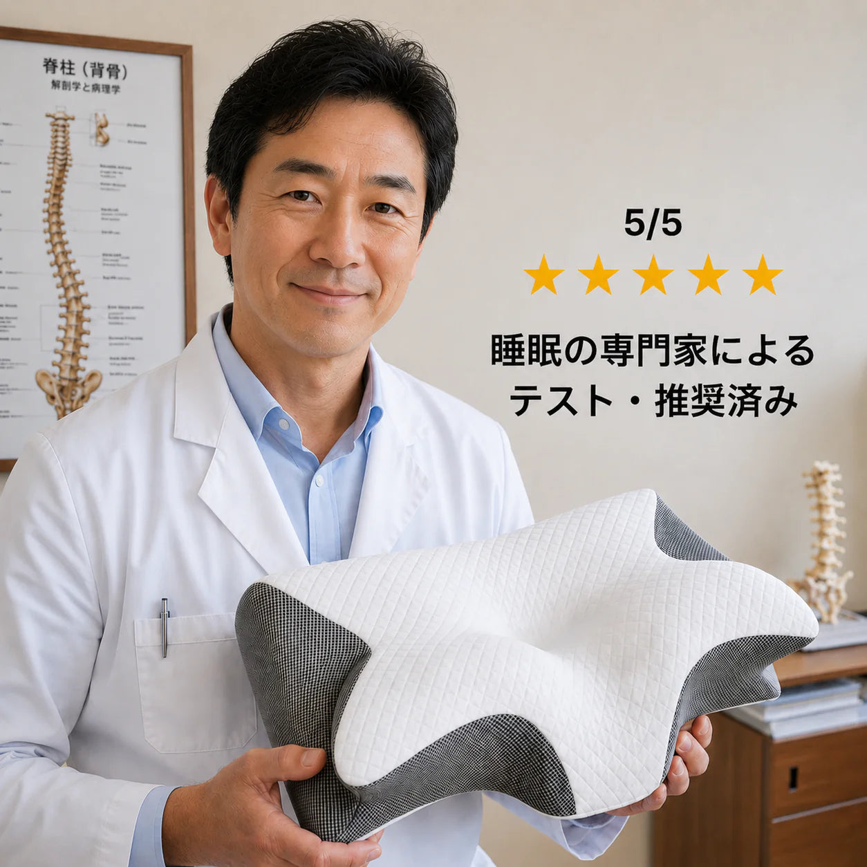 OrthoSleep 頸椎サポート枕