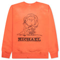 Michael Crewneck Orange