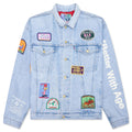 Charlatan Reversible Denim Baseball Jacket Indigo