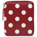 Comme des Garcons SA2100PD Polka Dots Wallet Red