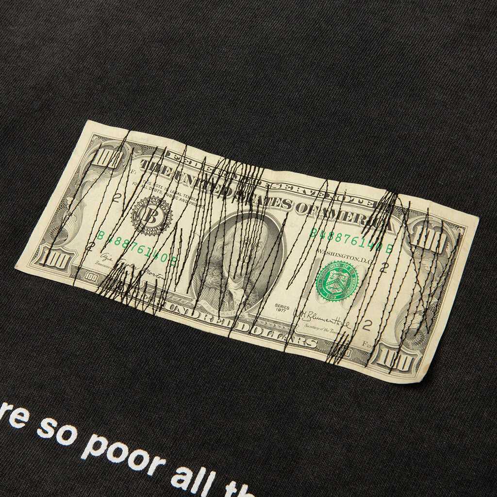 Cup Half Full Tee Black