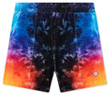 Gradient Towelling Shorts Tie Dye