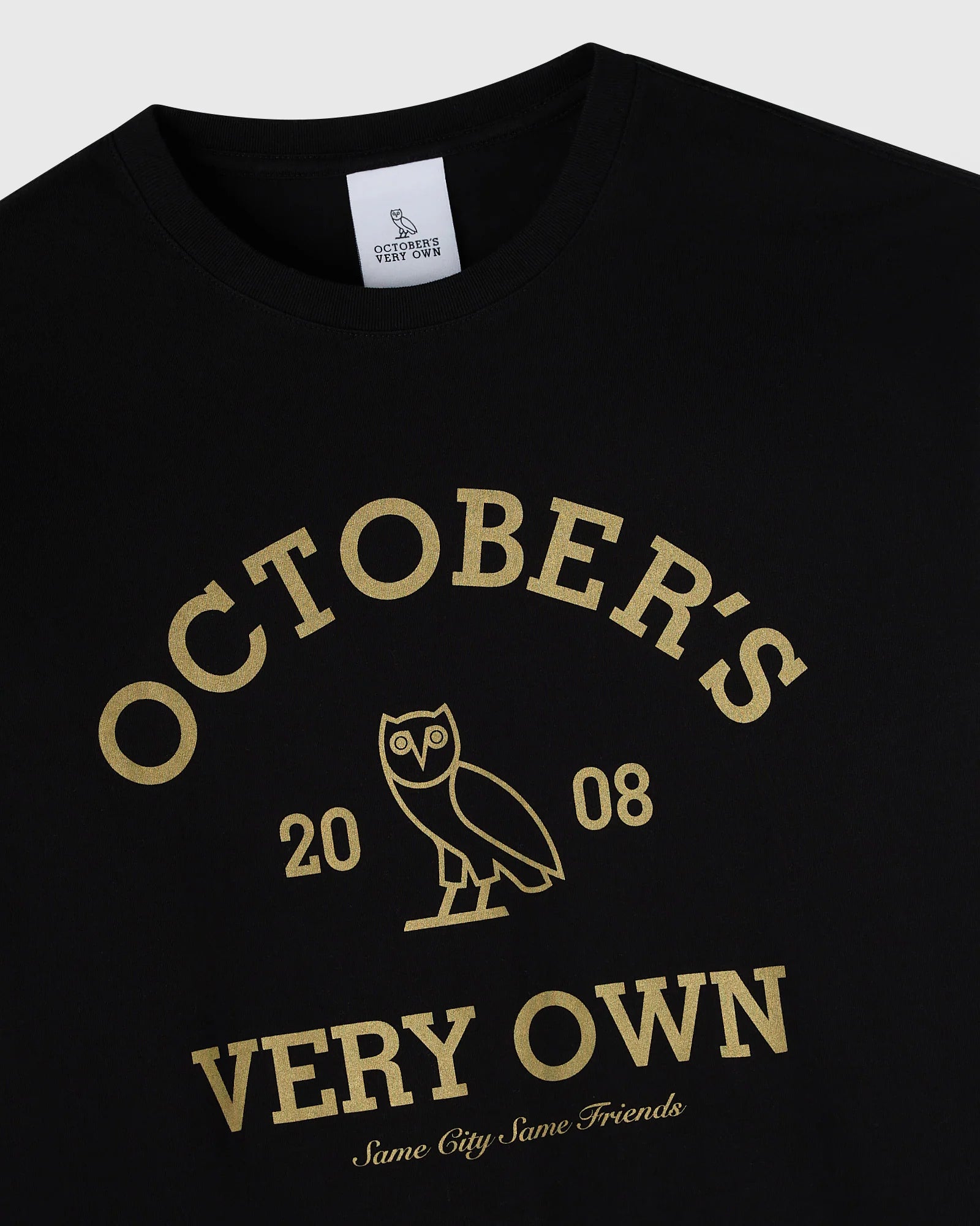 Collegiate Long Sleeve Tee Black