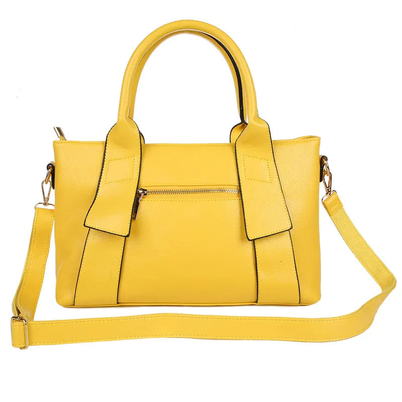 Bolsa de Mão de Couro Positano