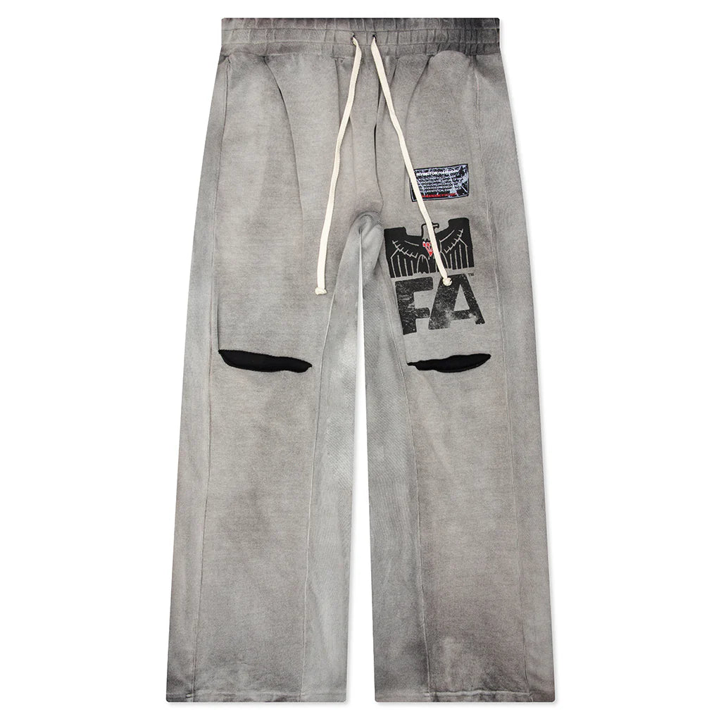 Flag Faster Flight Grey