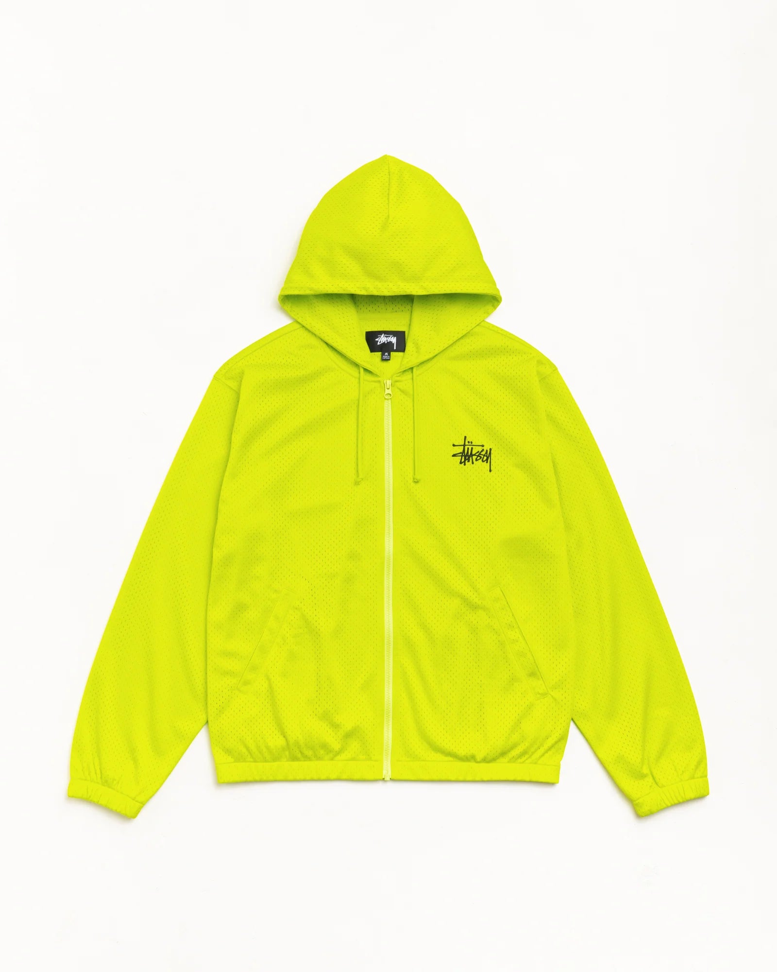 ATHLETIC MESH ZIP HOODIE