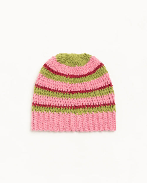 STRIPE KNIT SKULLCAP
