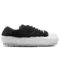 Black Teddy Tennis Sneaker Lily White Black