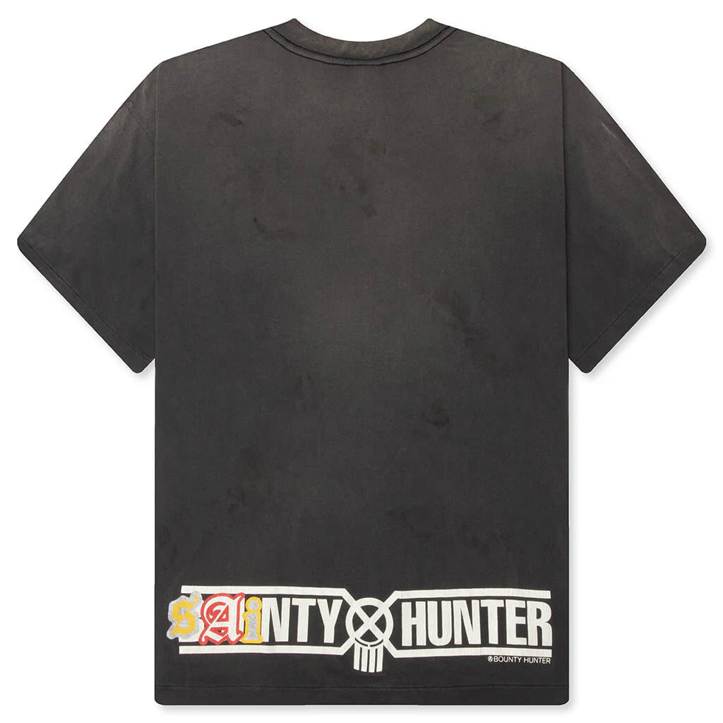Saint M6 x Bounty Hunter Sainty Hunter S S T Shirt Black