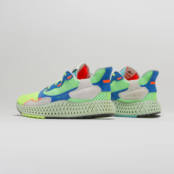 ZX 4000 4D Mens Running Shoe Green Blue