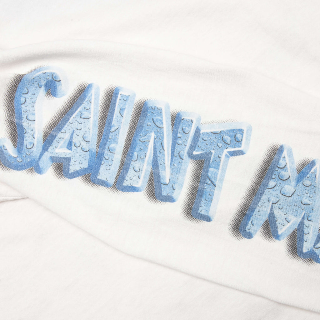 Saint Michael x Shermer Academy Heart Cookie L S Tee White