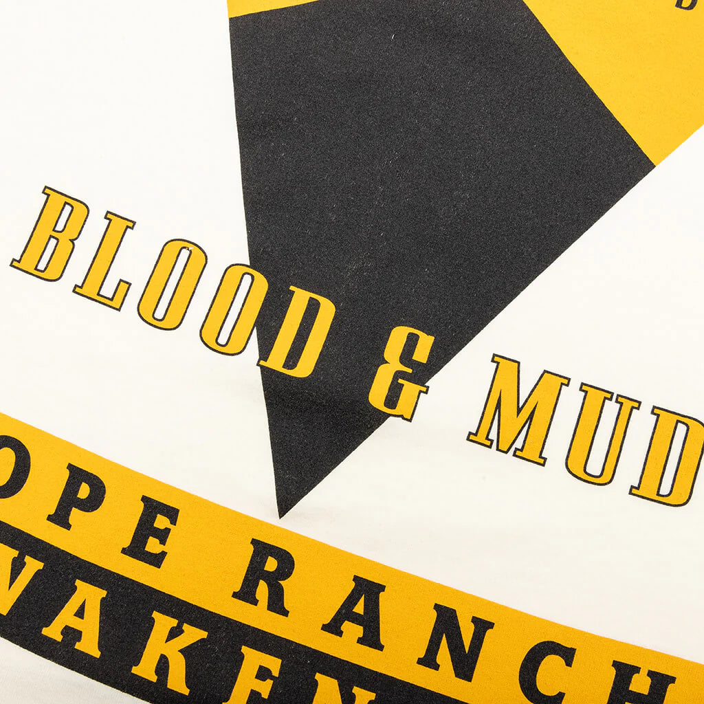 Blood and Mud L S Tee Vintage White