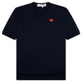 Red Emblem S S V Neck Sweater Navy
