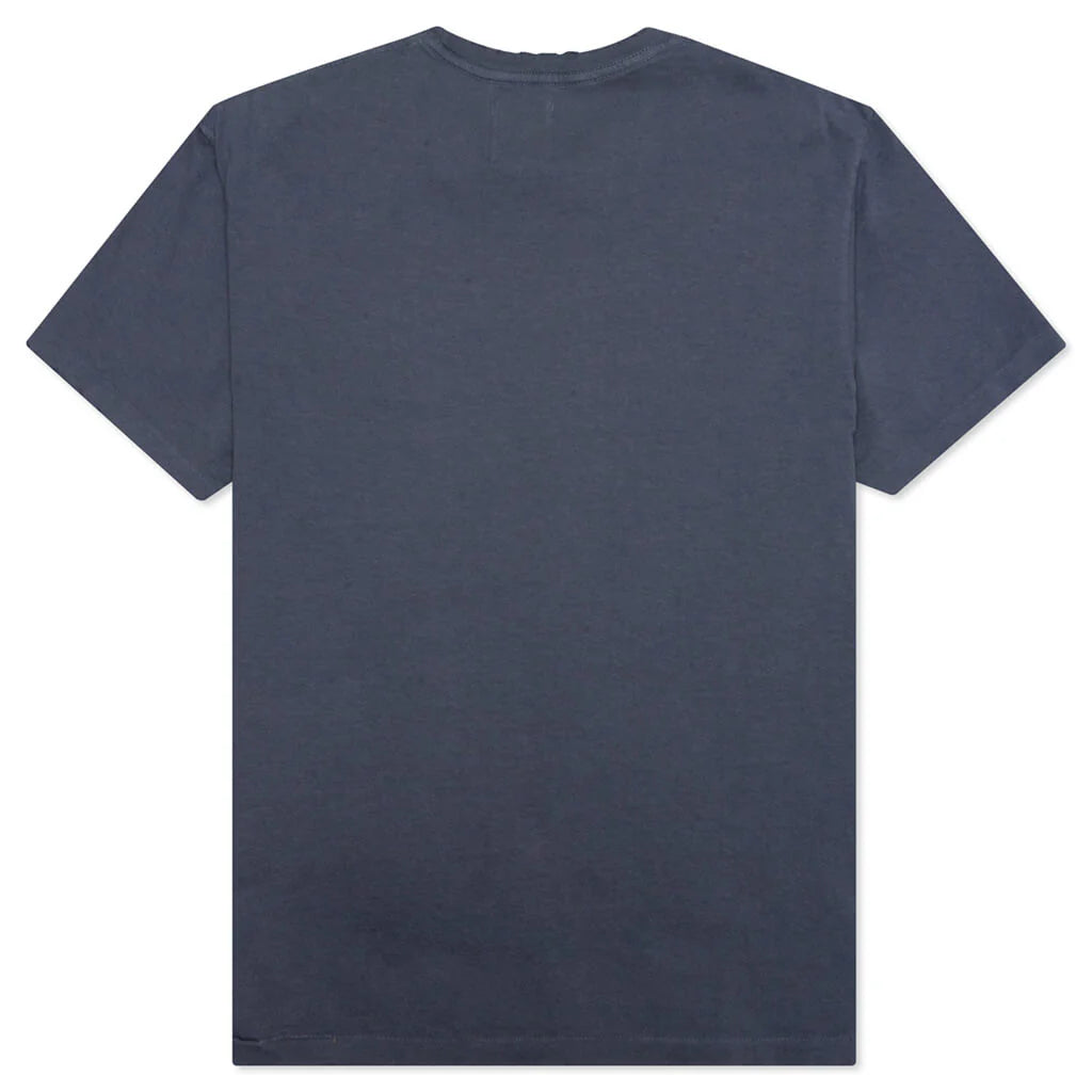 Dept Logo Handpainted Tee Navy