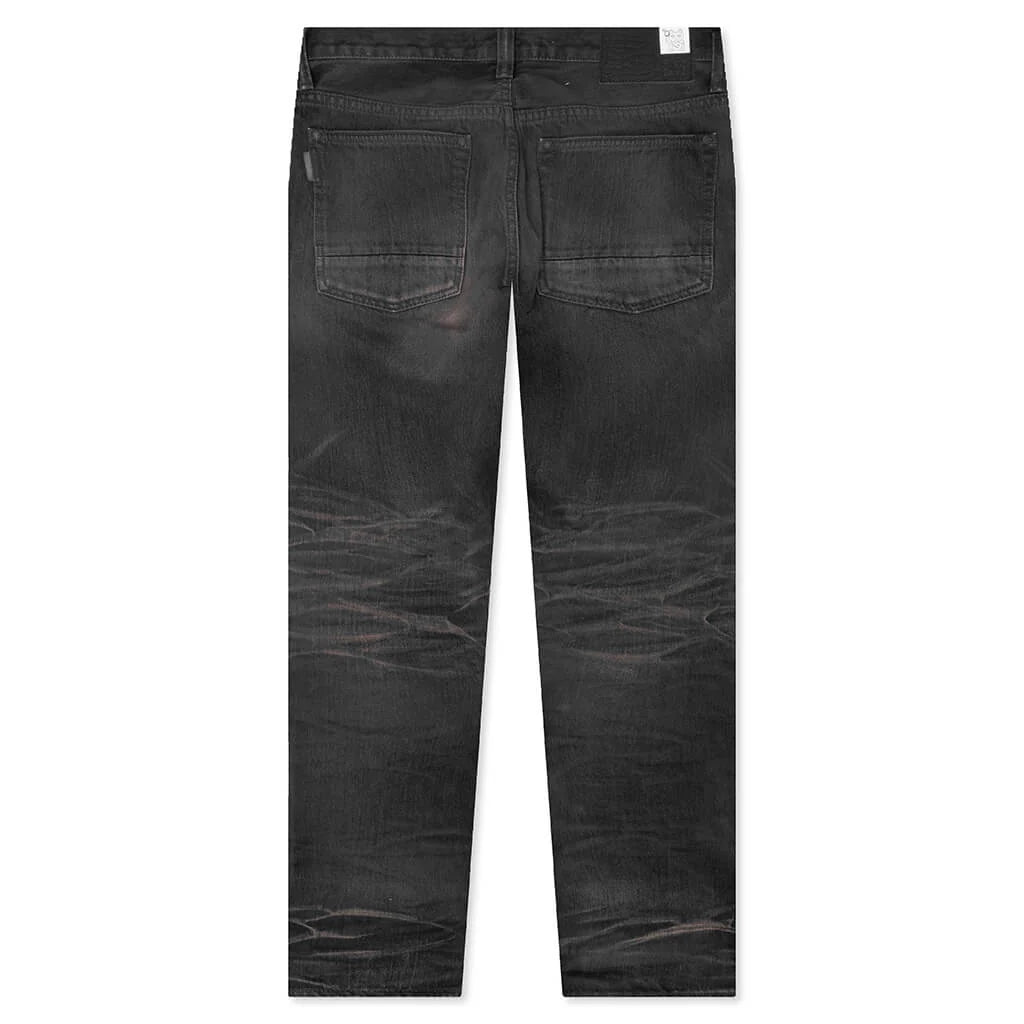 Edo Straight Jean Worn Black