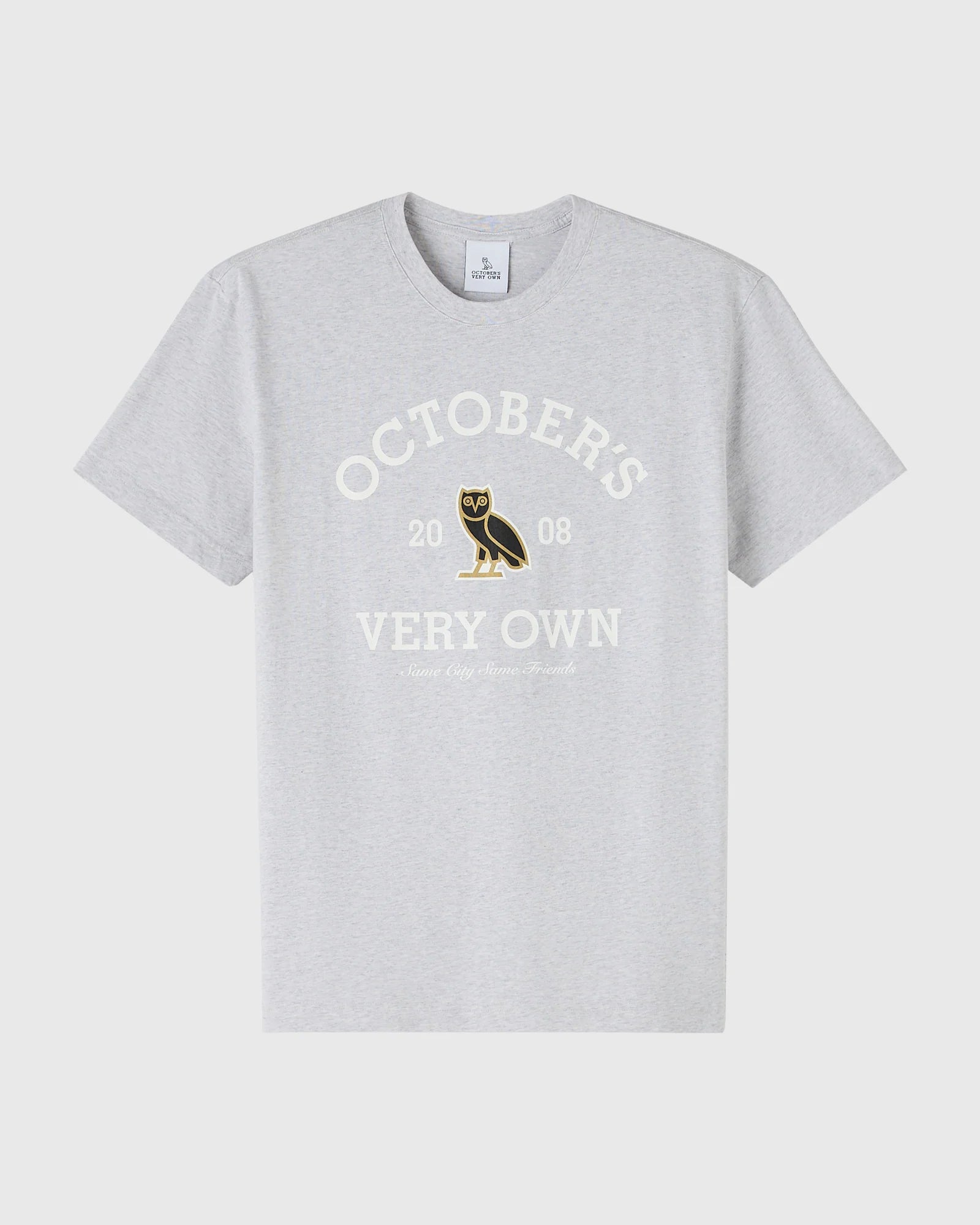 Collegiate Tee Ash Heather Grey
