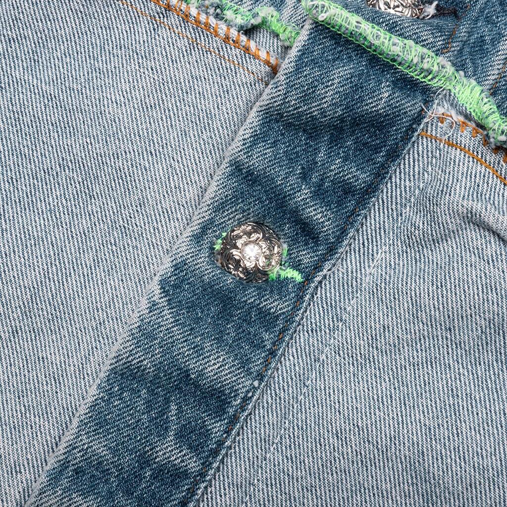 Escapade Reversible Denim Jacket Blue