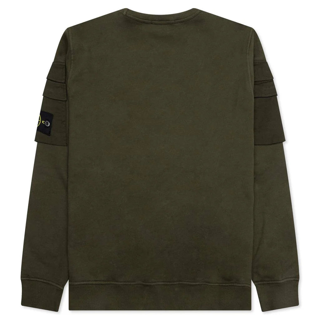 Pocket Sweatshirt Olive