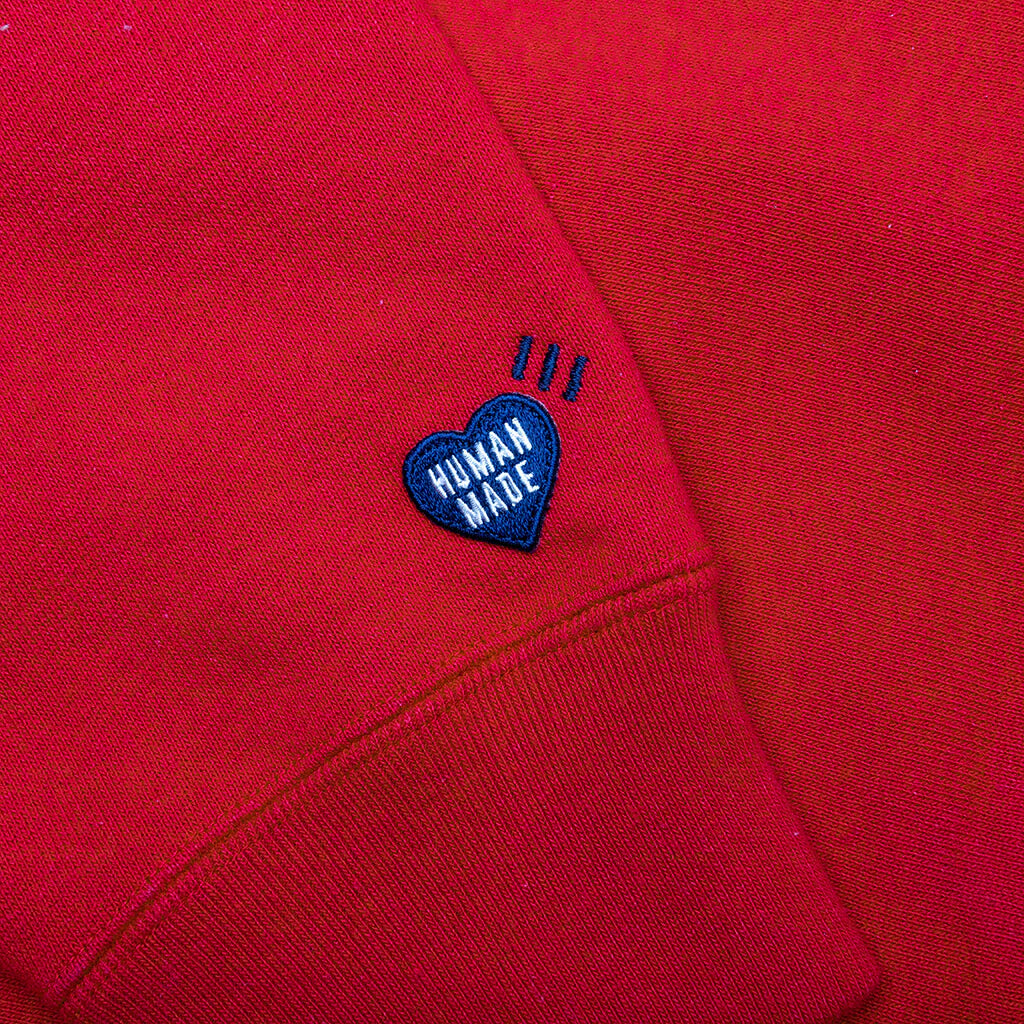 Heavy Weight Hoodie 2 Red