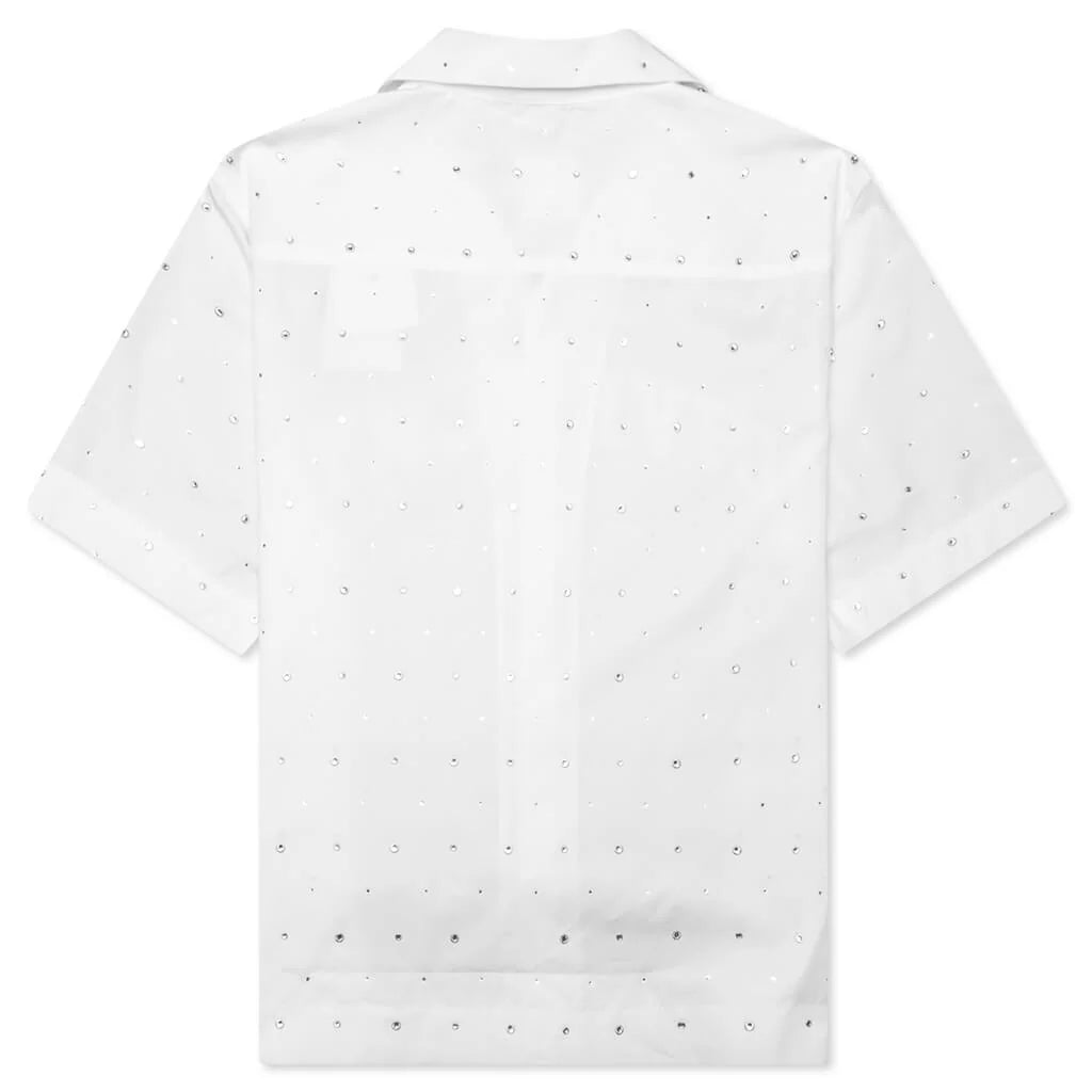 Boxy Fit S S Shirt White