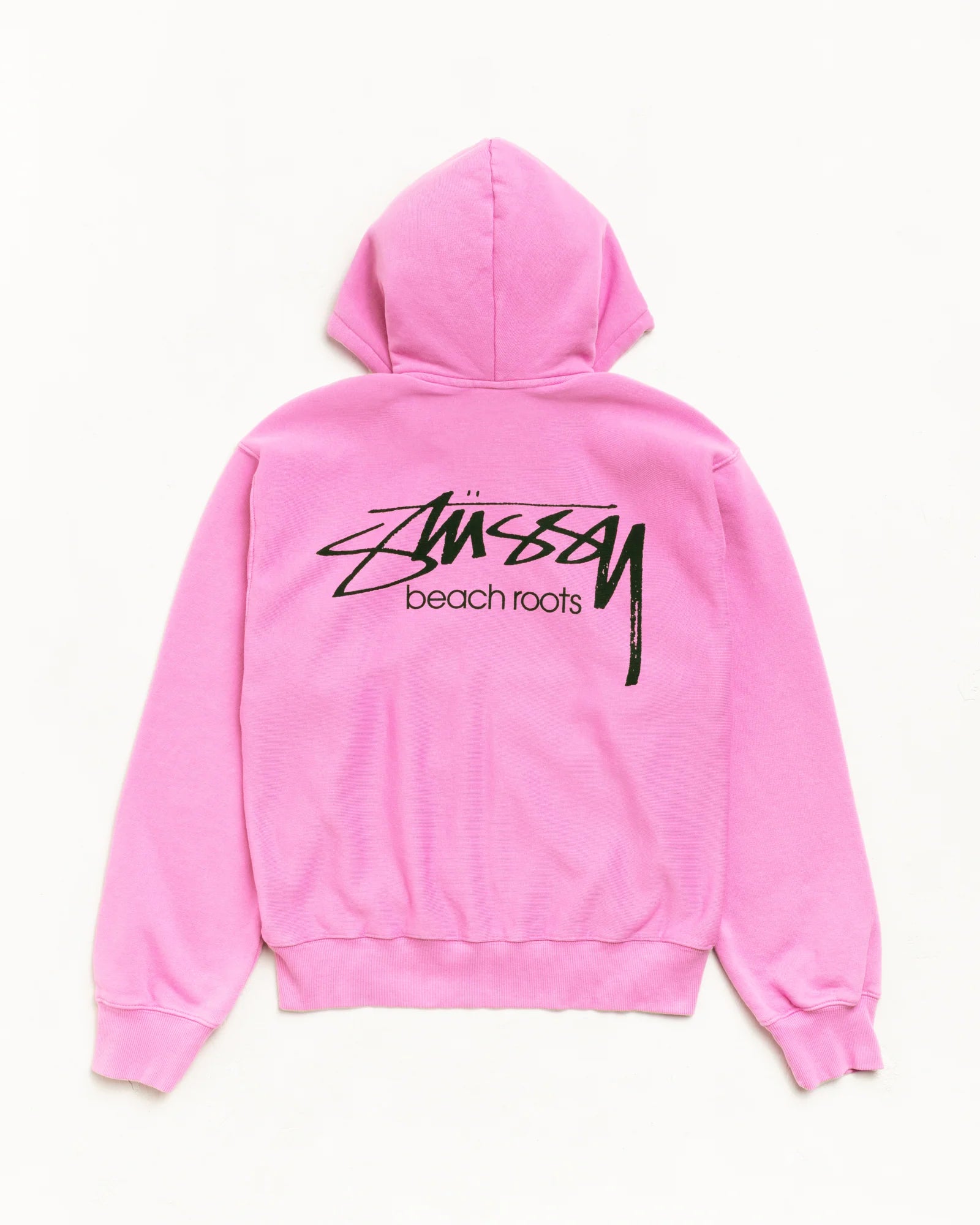 BEACH ROOTS ZIP HOODIE GARMENT DYED
