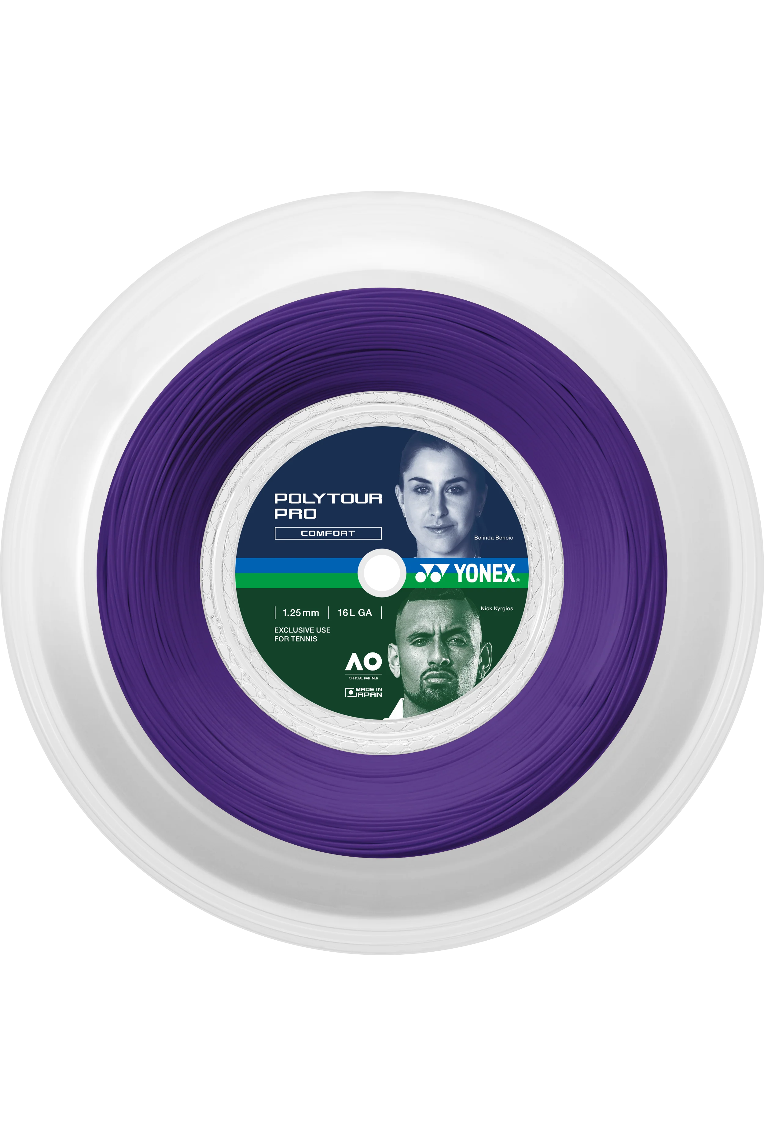 POLYTOUR PRO 125 REEL MIDNIGHT PURPLE