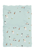 Ruffle Toddler Blanket in Golf 0.5