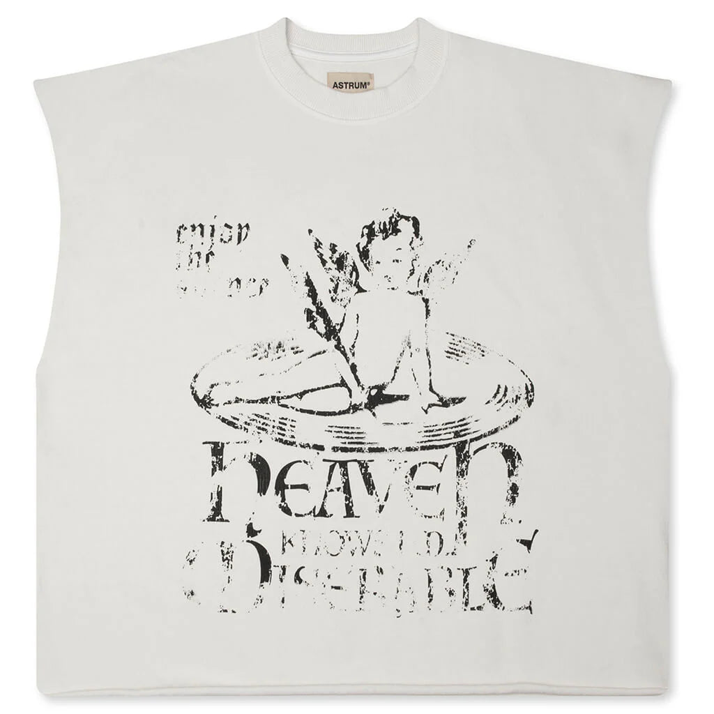 Heaven Knows Tee White