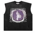 Globe Of Death Tee Washed Black