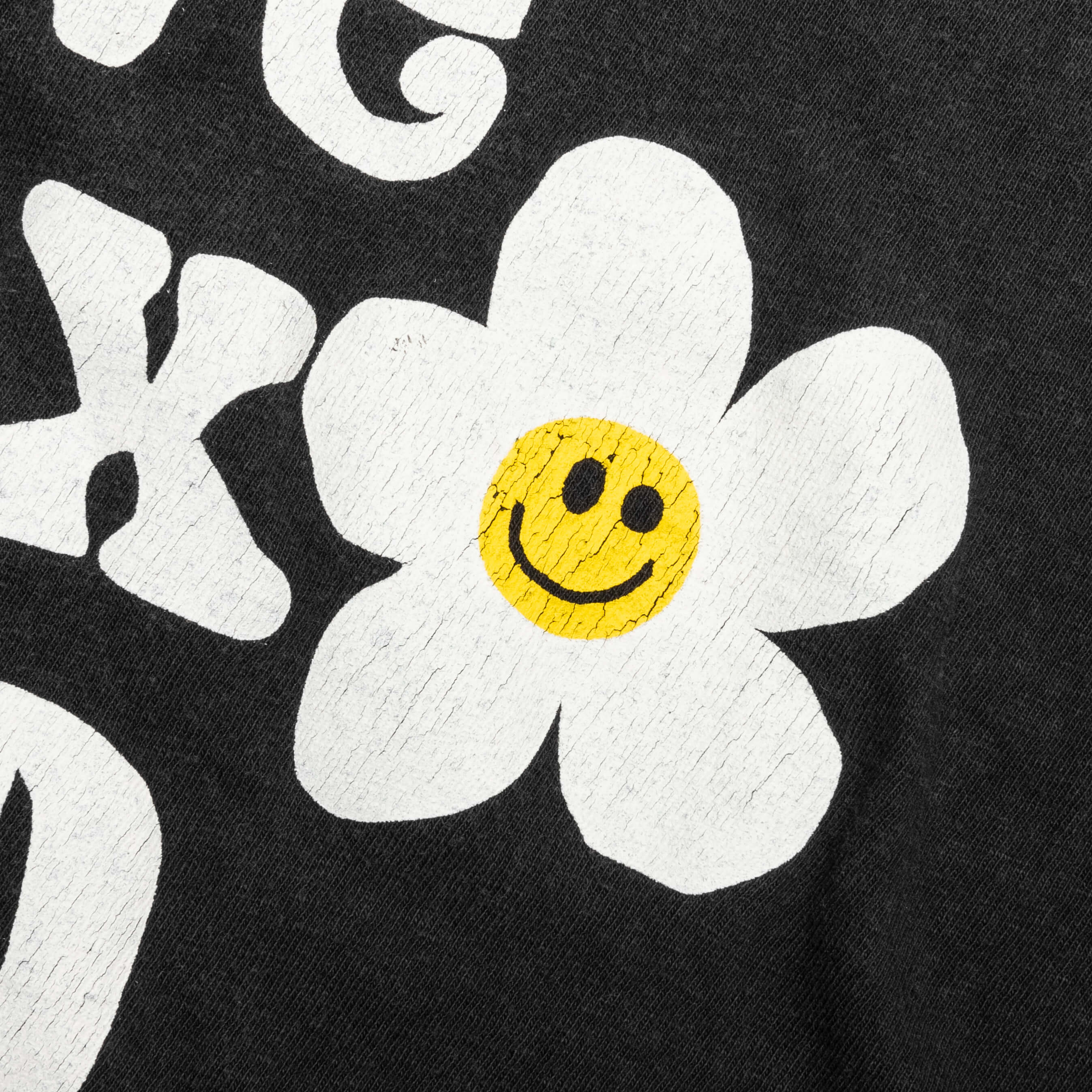Peace S S T Shirt Black