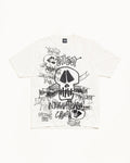 SKULLS TEE PIGMENT DYED