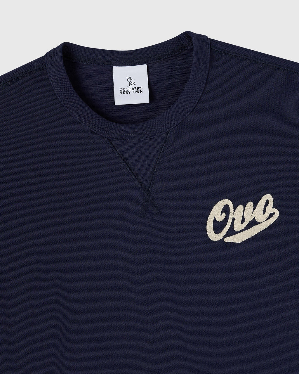 Shop Chainstitch Gusset Tee Navy