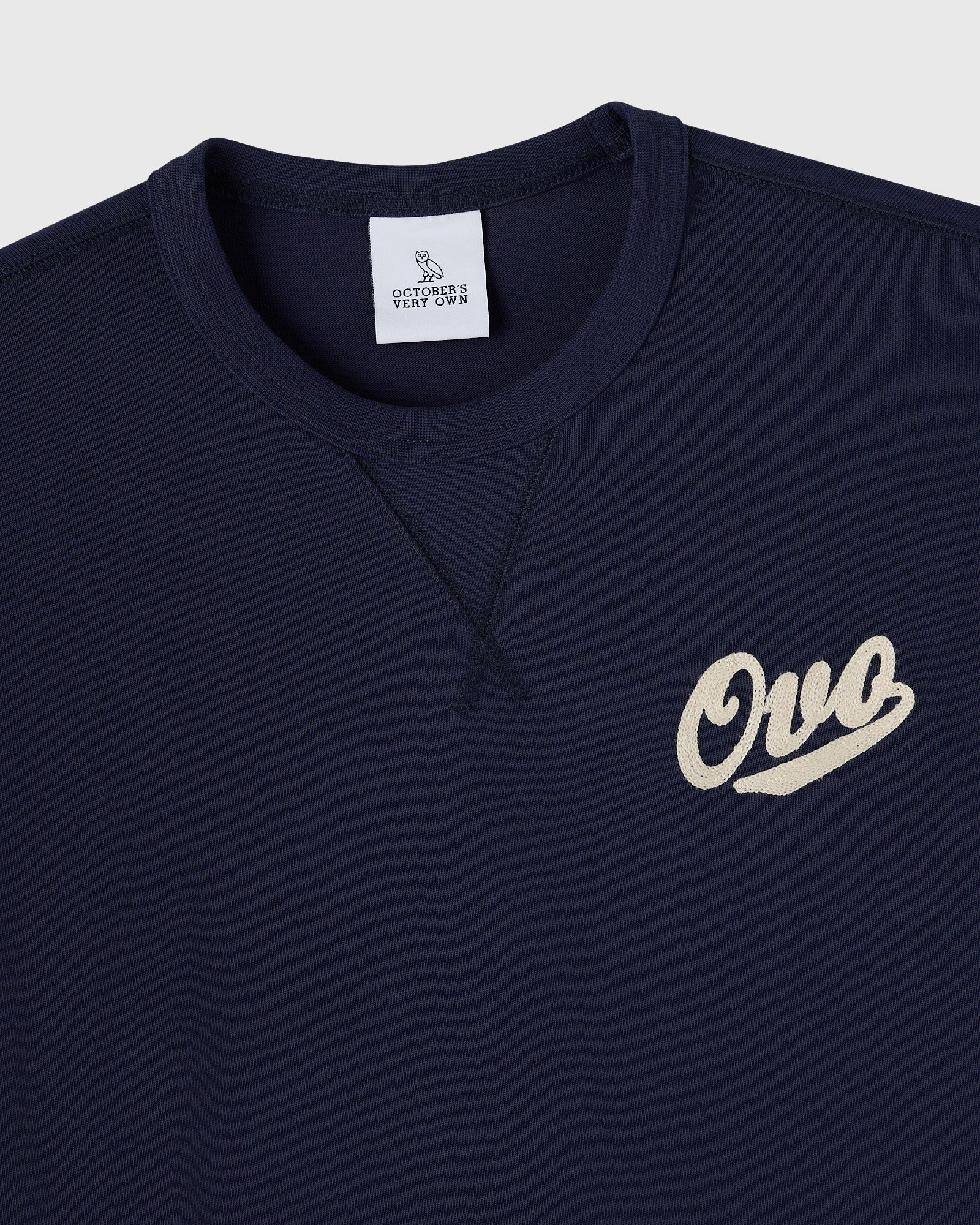 Shop Chainstitch Gusset Tee Navy