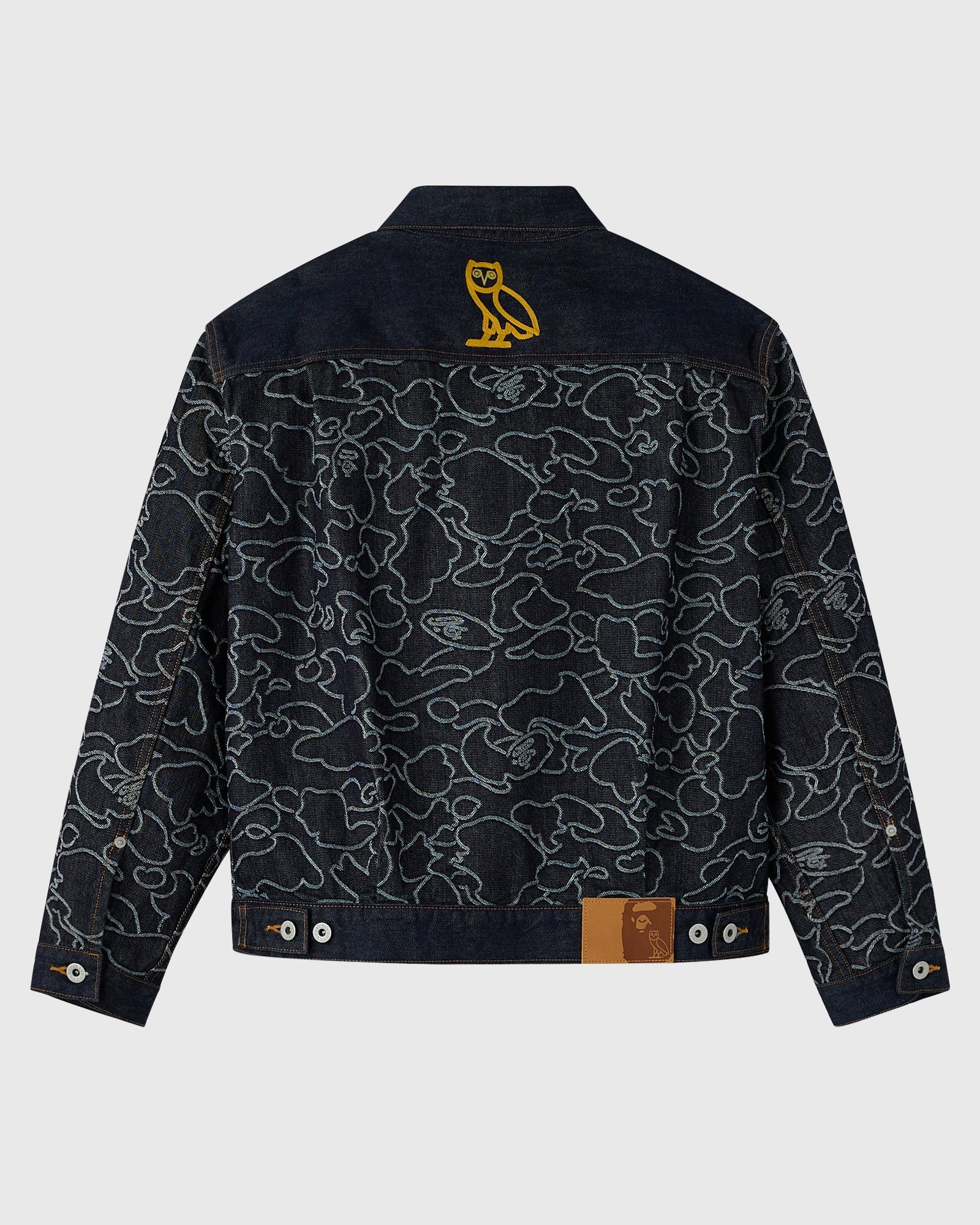 BAPE Neon 1st Camo Denim Jacket Indigo