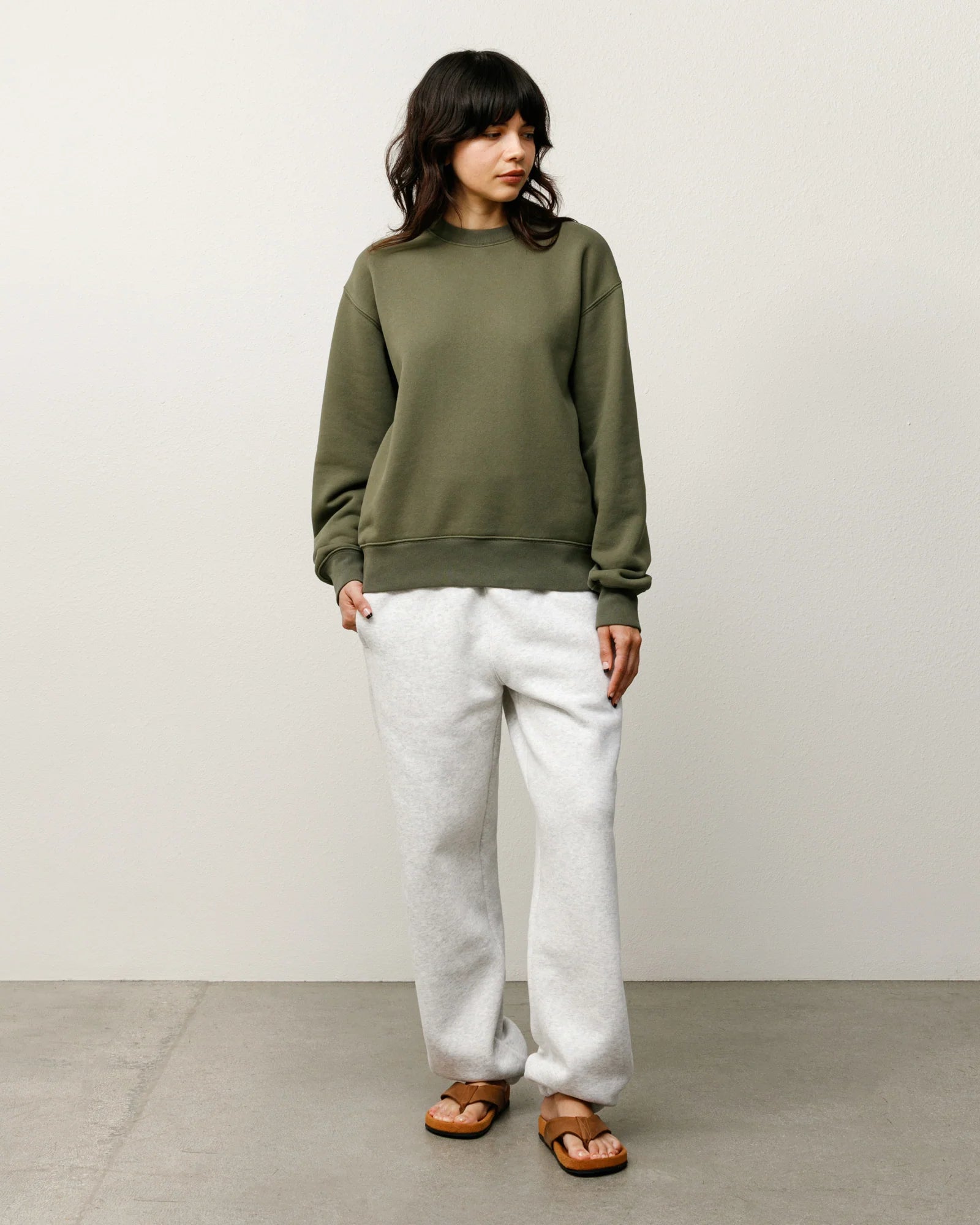 FLEECE CREW
