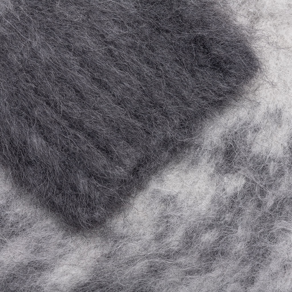 Ombre Knit Sweater Light Grey