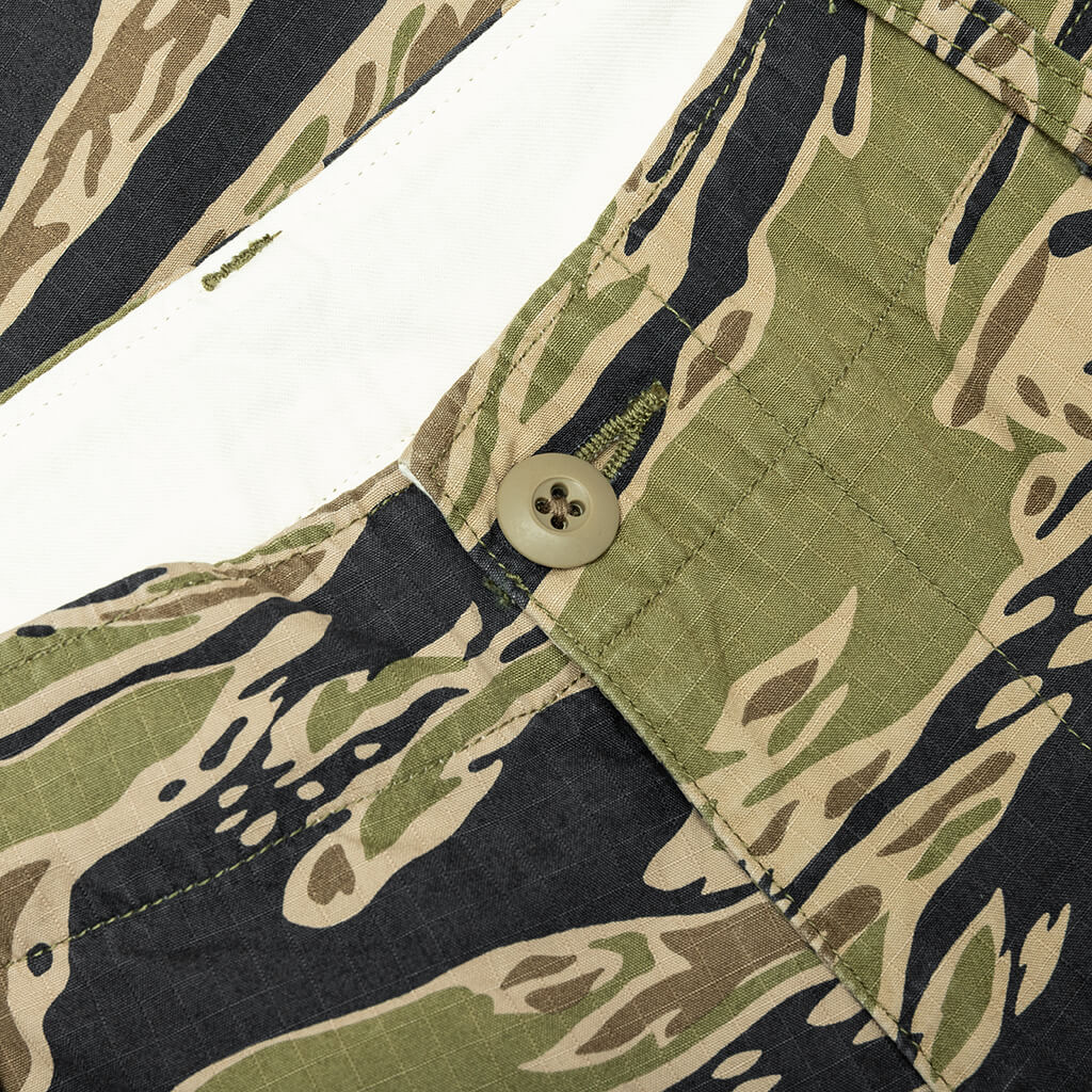 Tiger Camo 6 Pocket Trousers Olive