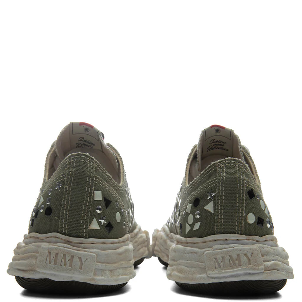 Peterson 23 Low OG Sole Embellished Canvas Green