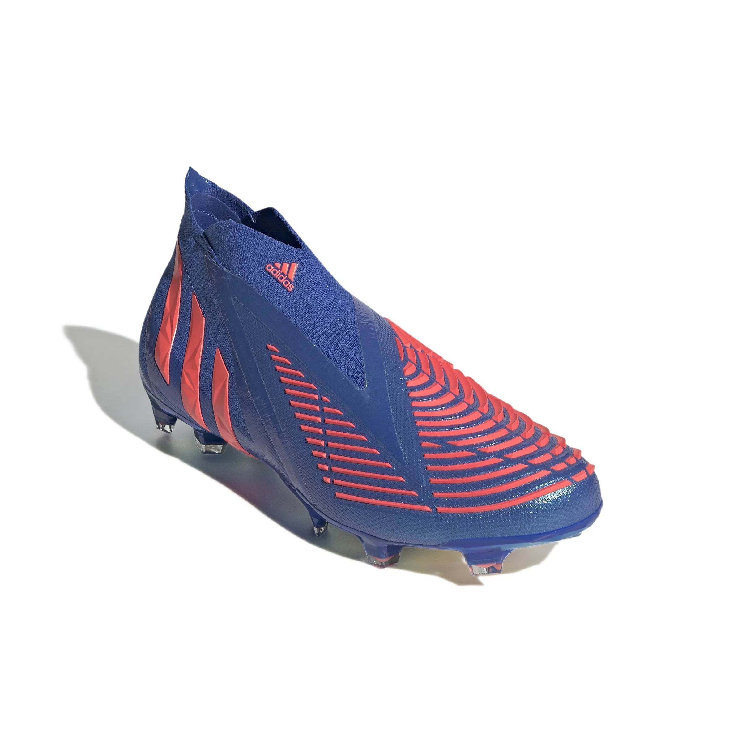 adidas Predator Edge FG Firm Ground Boots Hi Res Blue Turbo Hi Res Blue