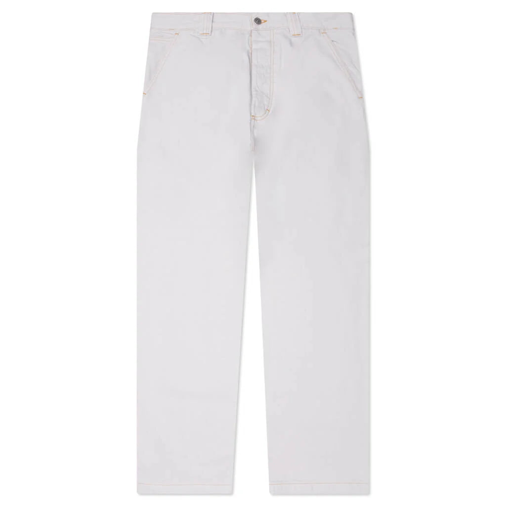 Chalk Selvedge Utility Jeans Ice